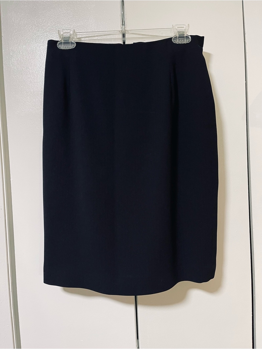 Vintage Garfield & Marks Black Pencil Skirt